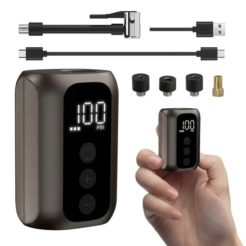 Mini Inflador Eléctrico Portátil Para Bicicletas