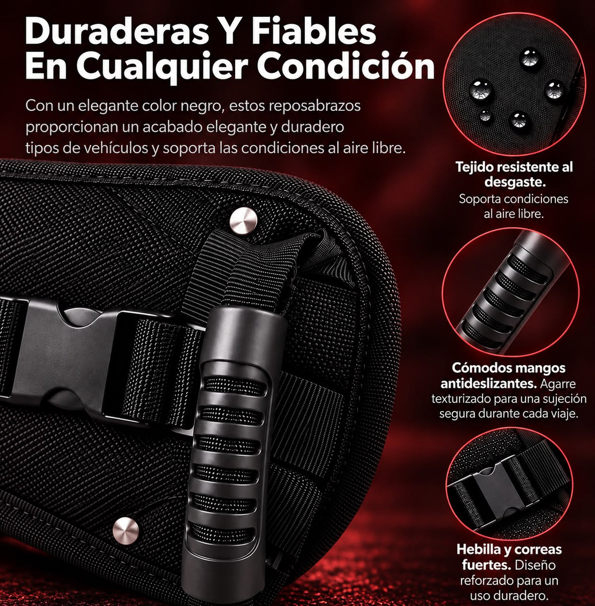 Cinturón de seguridad para motos